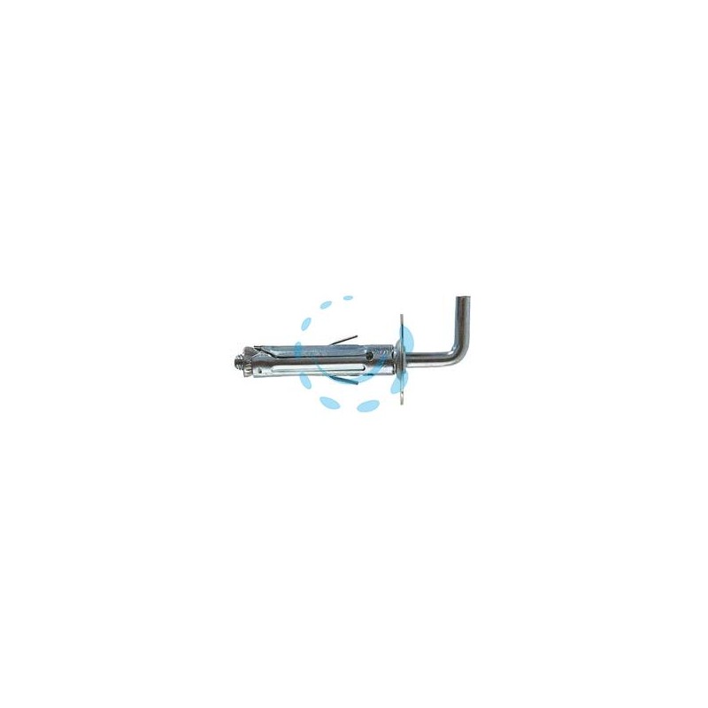 TASSELLO IN ACCIAIO CON GANCIO MEDIO "SBS" - SBS 9/2 ø mm.9x45 gancio mm.15