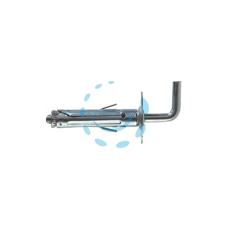 TASSELLO IN ACCIAIO CON GANCIO MEDIO "SBS" - SBS 9/2 ø mm.9x45 gancio mm.15