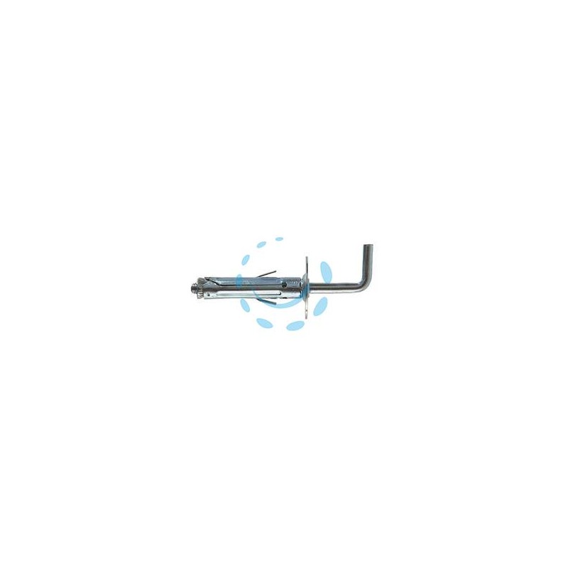 TASSELLO IN ACCIAIO CON GANCIO LUNGO "SBS" - SBS 9/6 ø mm.9x45 gancio mm.22
