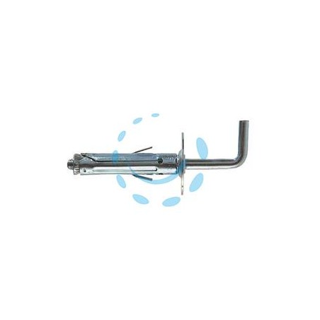 TASSELLO IN ACCIAIO CON GANCIO LUNGO "SBS" - SBS 9/6 ø mm.9x45 gancio mm.22