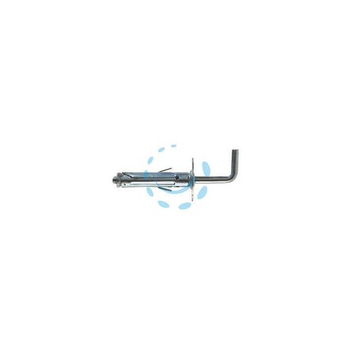 TASSELLO IN ACCIAIO CON GANCIO LUNGO "SBS" - SBS 9/6 ø mm.9x45 gancio mm.22