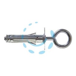 TASSELLO IN ACCIAIO CON OCCHIOLO CHIUSO "SBS" - SBS 9/3 ø mm.9x45 asola occhio mm.14