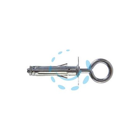 TASSELLO IN ACCIAIO CON OCCHIOLO CHIUSO "SBS" - SBS 9/3 ø mm.9x45 asola occhio mm.14