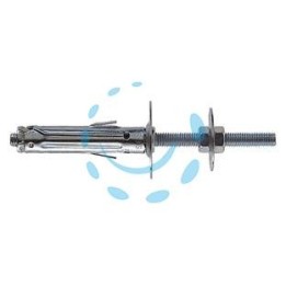 TASSELLO IN ACCIAIO CON VITE DOPPIA "SBS" - SBS 8/5 ø mm.8x40 vite ø mm.4 MA x35