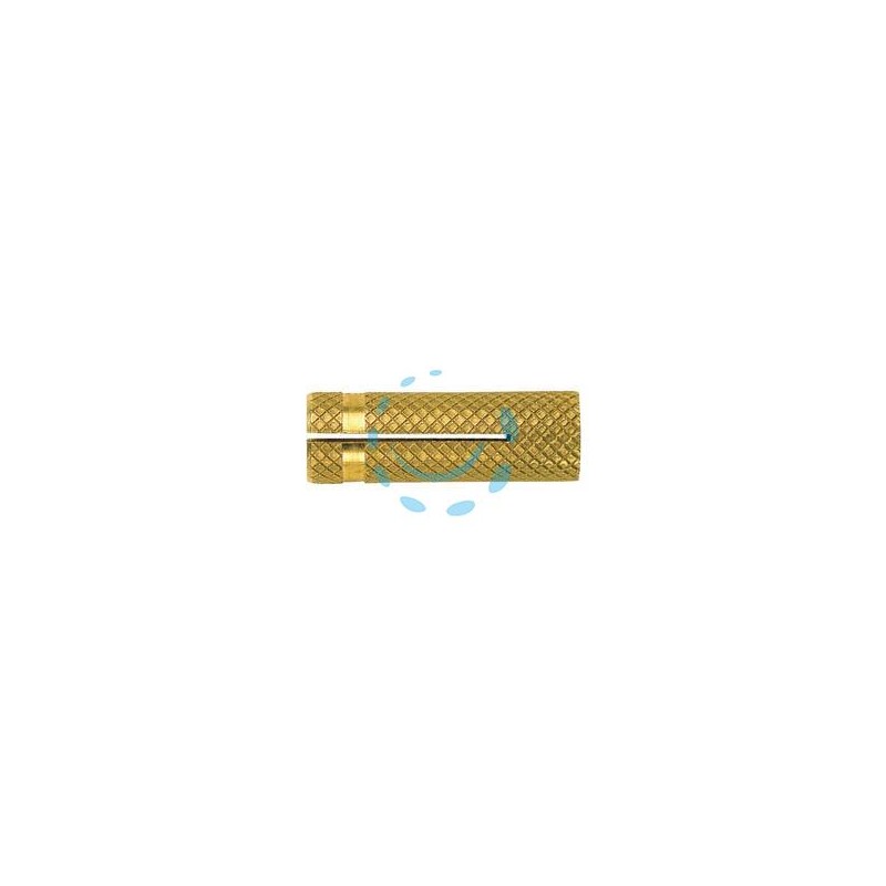 TASSELLO IN OTTONE "PO-M" - ø mm.6 MA tassello ø mm.8x24 