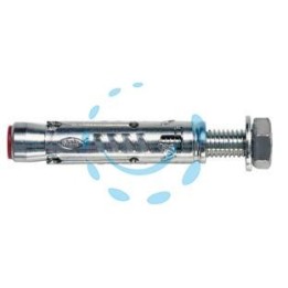 TASSELLO IN ACCIAIO CON VITE T.E. "TAM" - ø mm.10 MA x mm.90 tassello ø mm.15x69