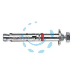 TASSELLO IN ACCIAIO CON VITE T.E. DI SICUREZZA "TAM-VS" - ø mm.8 MA x mm.80 tassello ø12x80