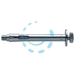 TASSELLO IN ACCIAIO CON VITE TESTA ESAGONO "FSL" - FSL 10x65/10 S vite M 8 tassello ø mm.10x65