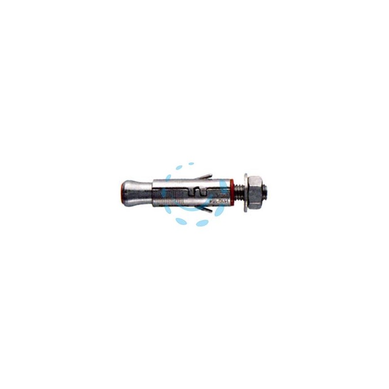 TASSELLO IN ACCIAIO ZINCATO CON BARRA FILETTATA "SLM" - SLM 10 barra ø mm.10x95 tassello ø mm.16x60