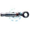 TASSELLO IN ACCIAIO CON OCCHIOLO "SLM" - SLM 8 MA occhiolo foro occhio ø mm.11