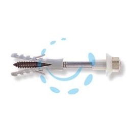 ELEMENTI DI FISSAGGIO WATER E BIDET" WB 2" INOX - ø mm.8 con vite 7/32"x80 inox