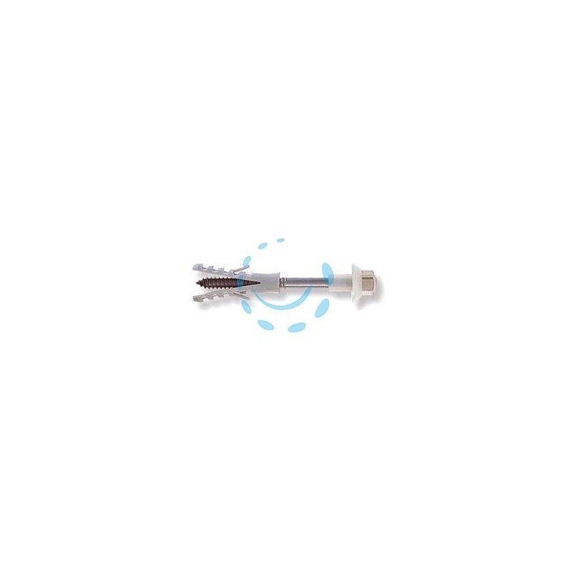 ELEMENTI DI FISSAGGIO WATER E BIDET" WB 2" INOX - ø mm.8 con vite 7/32"x80 inox