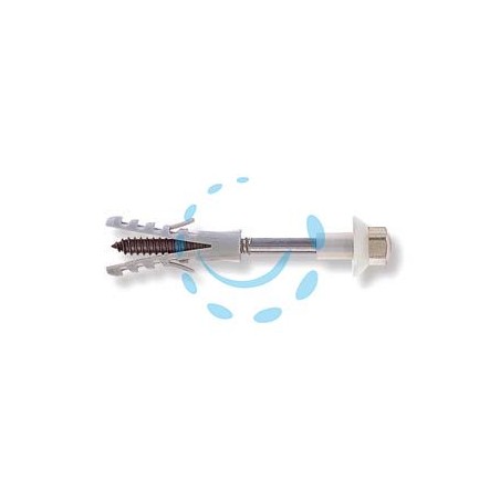 ELEMENTI DI FISSAGGIO WATER E BIDET" WB 2" INOX - ø mm.8 con vite 7/32"x80 inox