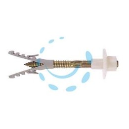 ELEMENTI DI FISSAGGIO LAVABI E SANITARI "WD" - WD 140 tass. ø mm.14, vite doppio filetto 10x140