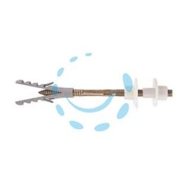 ELEMENTI DI FISSAGGIO LAVABI E SANITARI "WD" - WD 180 tass. ø mm.14 vite ø 10 MA x mm.180
