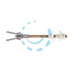 ELEMENTI DI FISSAGGIO LAVABI E SANITARI "WD" - WD 180 tass. ø mm.14 vite ø 10 MA x mm.180