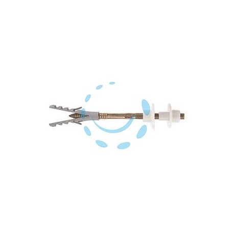 ELEMENTI DI FISSAGGIO LAVABI E SANITARI "WD" - WD 180 tass. ø mm.14 vite ø 10 MA x mm.180
