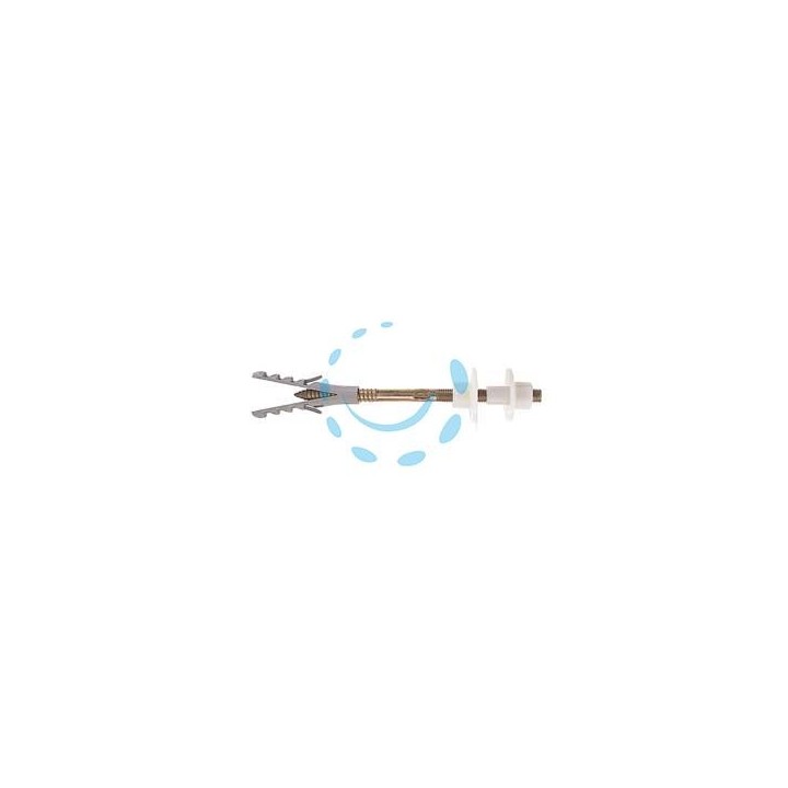 ELEMENTI DI FISSAGGIO LAVABI E SANITARI "WD" - WD 180 tass. ø mm.14 vite ø 10 MA x mm.180