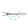 ELEMENTI DI FISSAGGIO LAVABI E SANITARI "WD" - WD 180 tass. ø mm.14 vite ø 10 MA x mm.180
