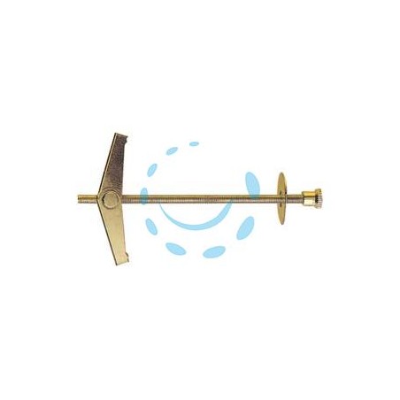 ANCORA A SOFFITTO IN ACCIAIO "KD" - KD 4 vite ø mm.4 MA x mm.95 con dado in ottone