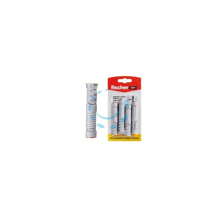 TASSELLI IN NYLON "PMF" RICAMBIO PER MENSOLE "CPF" - PFM 10K in blister da pz.4