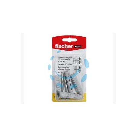 TASSELLI IN NYLON CON VITE "SX-SK" - ø mm.6x30 vite mm.4,5x40