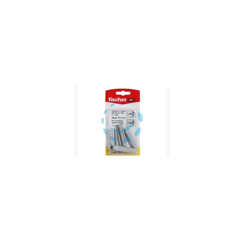 TASSELLI IN NYLON CON VITE "SX-SK" - ø mm.10x50 vite mm.6x60