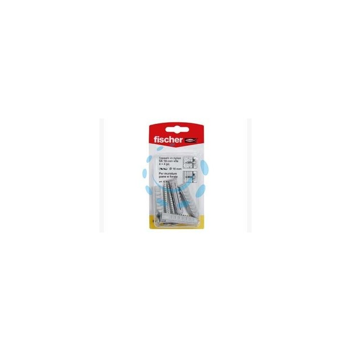 TASSELLI IN NYLON CON VITE "SX-SK" - ø mm.10x50 vite mm.6x60