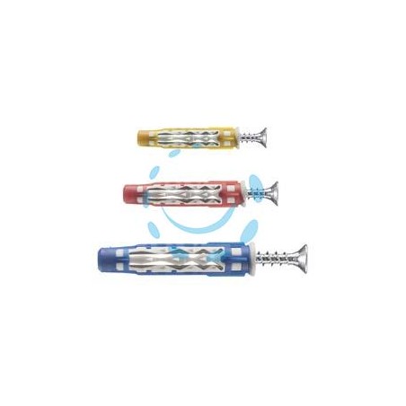 TASSELLO IN NYLON BI-MATERIAL CON VITE TSP BLUEFIX/VA - ø mm.6x35