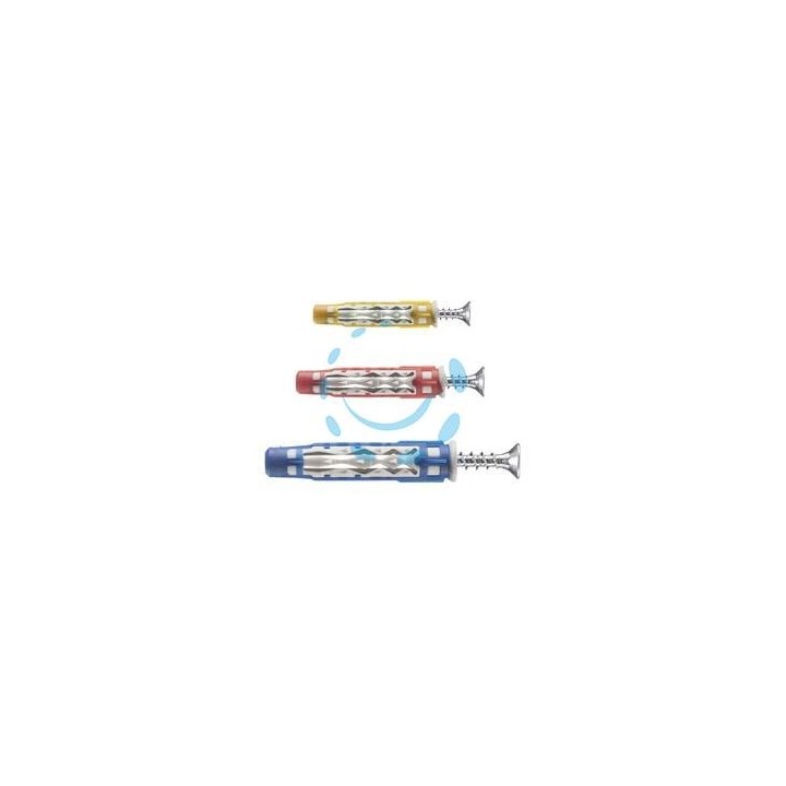 TASSELLO IN NYLON BI-MATERIAL CON VITE TSP BLUEFIX/VA - ø mm.6x35