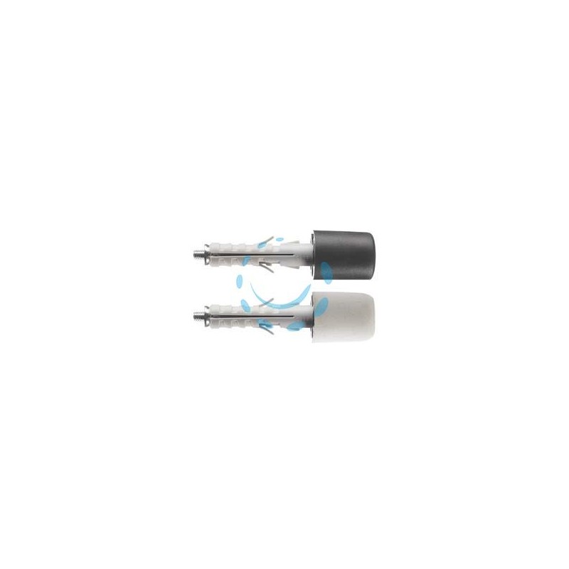 TASSELLO IN NYLON PARACOLPI PA 6 ENP/FP - ø mm.9x40 nero