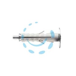 TASSELLO IN NYLON CON VITE TGS PA 6 ENP/V - ø mm.9x40