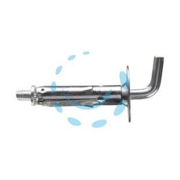 TASSELLO ACCIAIO CON GANCIO MEDIO T61/GM - ø mm.9x40 