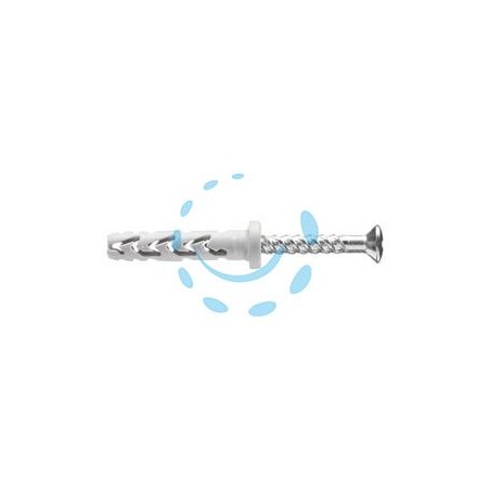 TASSELLO IN NYLON PROLUNG. CON VITE TSP PZ COLLARINO CILINDR. JTX TP/V - ø mm.6x40