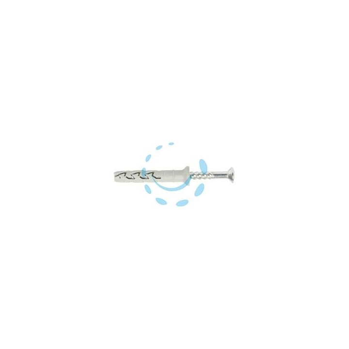 TASSELLO IN NYLON PROLUNG. CON VITE TSP PZ COLLARINO SVASATO JTX TS/V - ø mm.6x40