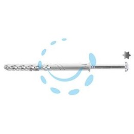 TASSELLO IN NYLON PROLUNG. VITE TB E INSERTO ANTIMANOMISSIONE T66/V AM - ø mm.10x100 