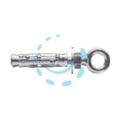 TASSELLO IN ACCIAIO CON OCCHIOLO CHIUSO LE/OC - ø 12x50mm, 8 MA