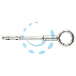 ANCORANTE PER PONTEGGI CON TASSELLO IN ACCIAIO E GOLFARE PNT DV/LEX - ø mm.12x130 ø interno mm.50