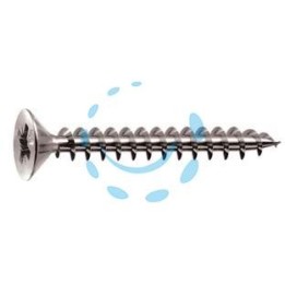 VITI PANEL-VIT TESTA SVASATA PIANA ACCIAIO CHROMITING - ø mm.3x18