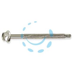 VITE TIRAFONDI PER METALLO AUTOPERFORANTE KOVERVIT DX CHROMITING - ø mm.6,3x30