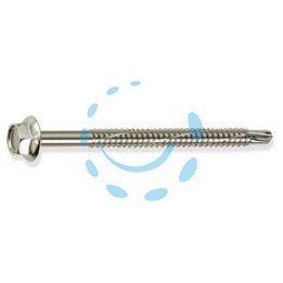 VITE TIRAFONDI PER METALLO AUTOPERFORANTE KOVERVIT DX CHROMITING - ø mm.6,3x180