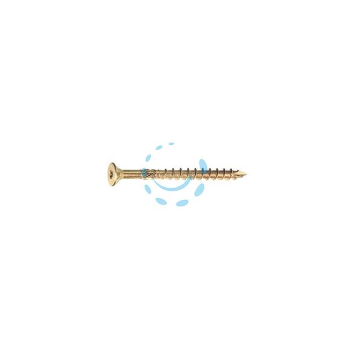 VITE PER TRUCIOLARE TSP TORX PARZ. FILETTATA ACCIAIO ZINCATO BLISTER - ø mm.4x50 in blister pz.25 (B)
