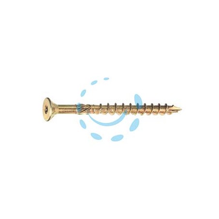 VITE PER TRUCIOLARE TSP TORX PARZ. FILETTATA ACCIAIO ZINCATO BLISTER - ø mm.6x60 in blister pz.15 (C)