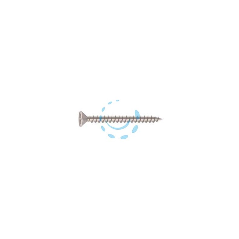 VITE TRUCIOLARE TSP CAVA PZ INTERAMENTE FILETTATA INOX A2 IN BLISTER - ø mm.6x60 in blister pz.10 (B)