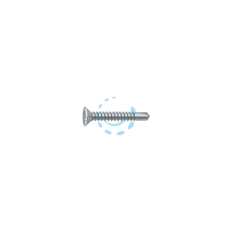VITE AUTOPERFORANTE TSP CAVA PH IN ACCIAIO ZINCATO N BLISTER - ø mm.4,8x32 in blister pz.25 (A)