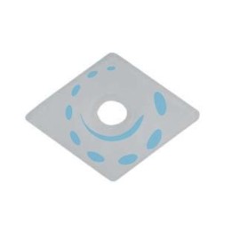 RONDELLA A ROMBO IN PLASTICA RG - mm.27x27
