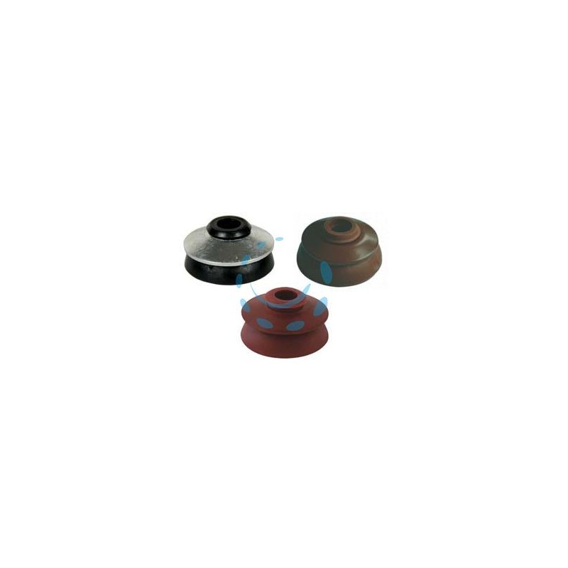 RONDELLA BAZ DI TENUTA IN ALLUMINIO CON GUARNIZIONE EPDM - ø mm.6.1X25, rosso siena