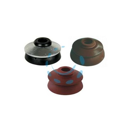 RONDELLA BAZ DI TENUTA IN ALLUMINIO CON GUARNIZIONE EPDM - ø mm.6.1X25, rosso siena