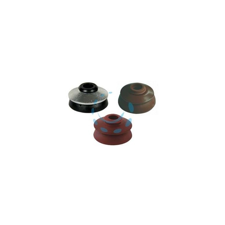 RONDELLA BAZ DI TENUTA IN ALLUMINIO CON GUARNIZIONE EPDM - ø mm.6.1X25, testa di moro