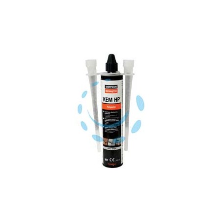 ANCORANTE CHIMICO RESINA POLIESTERE "KEM HP HYBRID" - ml.300 in cartuccia